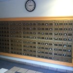 Individual mail box per room